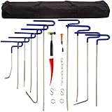 MMPP Dent Removal Rods Set Paintless Dent Repair Tools for Car Dent Remover Puller Hail Damage...