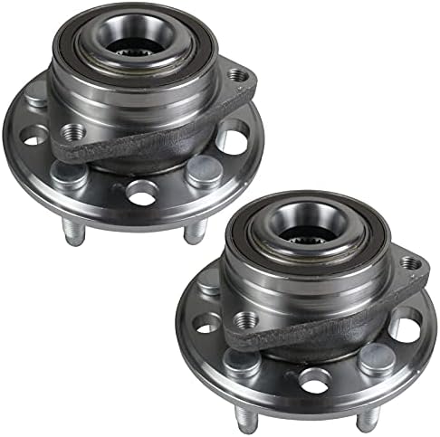 PAROD Pair 513288 Front/Rear Wheel Hub Bearing Assembly Compatible with Chevy Malibu, Chevy Impala, Chevy Equinox, GMC Terrain Buick Lacrosse, Cadillac XTS CTS, Buick Regal, 5 Lugs w/ABS