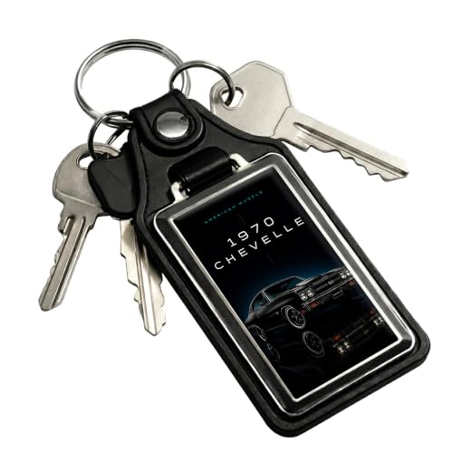 Image of Brotherhood Classic Car Key Chain for Chevelle - 1970 American Muscle Gift