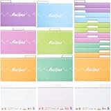 Intercalaires pour fiches recettes : coins arrondis, forme ergonomique, pages intérieures lisses, confortables et esthétiques, fiches recettes pratiques