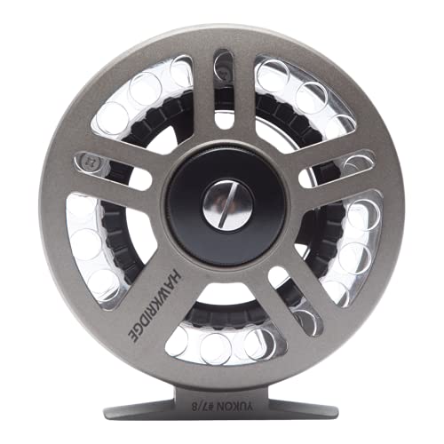 HAWKRIDGE YUKON Quality UK Brand # 7/8 Wide Arbor Cassette Fly Reel With 3 Interchangeable Cassette Spools - Image 4