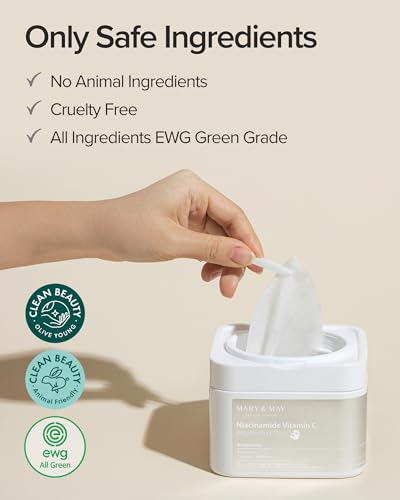Mary&May Niacinamide Vitamin C Daily Face Mask - 30 Sheets - Image 6