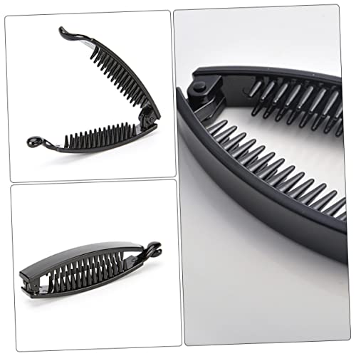 6 Unidades Rabo De Cavalo Clipe De Banana Para Prendedor De Cabelo Apertos De Peixe De Banana Clipe