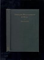 Tests and measurements in music B000857COE Book Cover