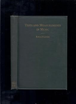 Hardcover Tests and measurements in music Book