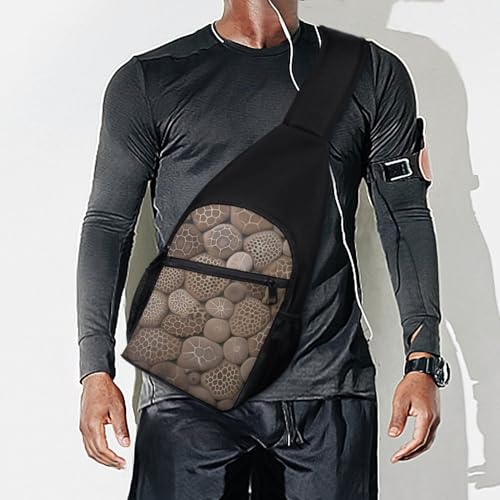 Mochila bandolera casual para deporte y senderismo miniatura 7