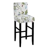 Ajustement parfait : s'adapte à la plupart des tabourets de bar de taille standard, hauteur du dossier du tabouret de bar : 35-45 cm, largeur du dossier : 35-45 cm, largeur du siège : 38-48 cm, longueur du siège : 38-48 cm, veuillez mesurer et vérifier le guide de mesure sur la photo de l'article avant de commander.
