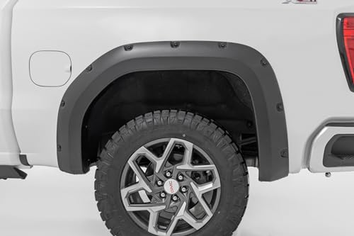Rough Country Pocket Fender Flares for 2019-2024 GMC Sierra 1500 - F-C11950A-GBA by Rough Country - Image 3