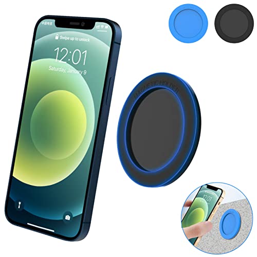 [2 Pack] Magnetische Wandhalterung kompatibel mit für Magsafe iPhone 17/16/15/14/13/12 DIY Sticky Mount Halterung Wand/Auto/Küche/Zimmer/Büro/Spiegel für iPhone 17-12 Pro Max Mini