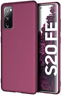 X-level Samsung Galaxy S20 FE Case, [Guardian Series] Ultra Thin Slim Soft Flexible TPU Bumper Matt Finish Protective Phone Cover Case for Samsung Galaxy S20 FE 5G - Wine red