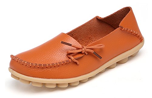 Image of VenusCelia Women's Breathable Comfort Walking Office Flat Loafer