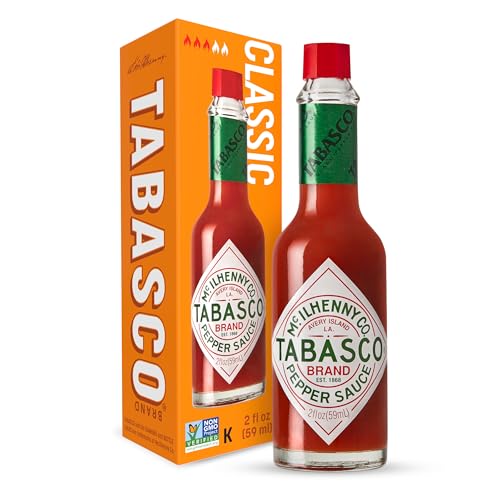 TABASCO® Brand Original Red Pepper Sauce, 2 Fl oz (Pack of 1)