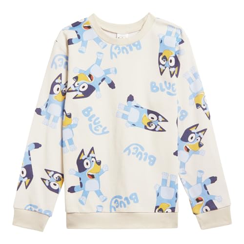 Image of Bluey Fleece Sweatshirt and Jogger Set Toddler to Big Kid