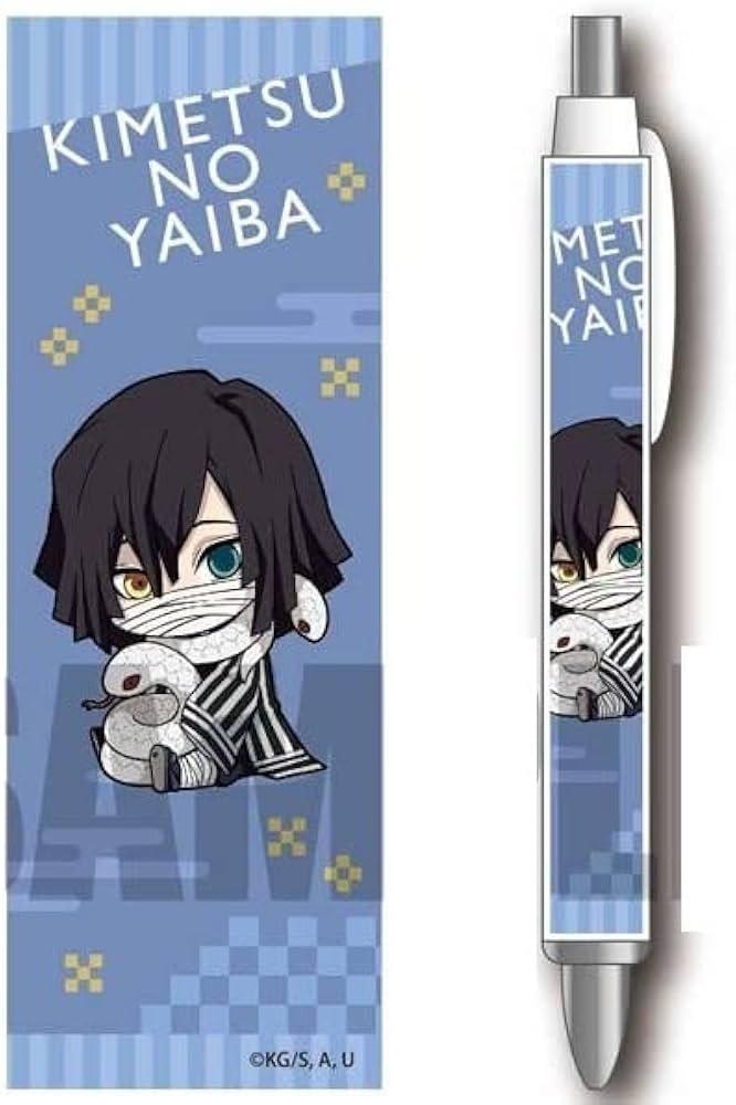 Amazon.co.jp: 鬼滅の刃 伊黒 小芭内 ぎゅぎゅっと ボールペン