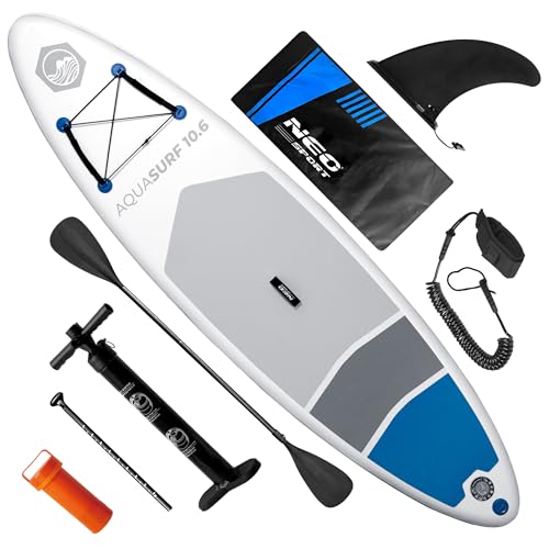 Sup Paddle Planche Gonflable Neo-Sport pour Vos Randonnées et Balades sur l'Eau en Famille