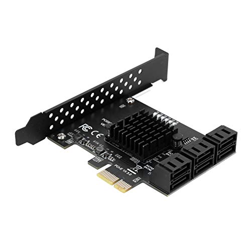 Carte d'extension ASM1166 à 6 ports : connectivité simultanée via interface 1X