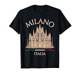 Milano Italia Catedral del Duomo Arquitectura Italia Camiseta