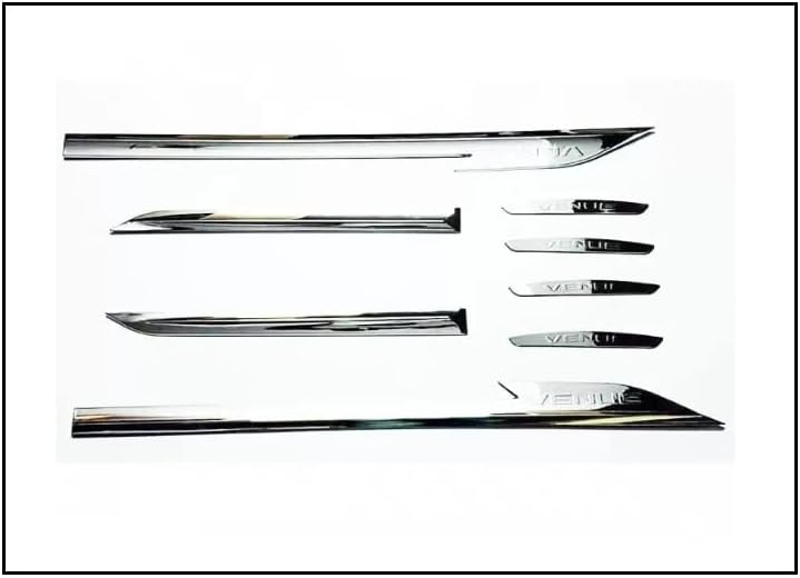 OnWheel FurnishMyAuto OnWheel Exterior Car Chrome Door Bidding for Hyundai Venue 2019 Model
