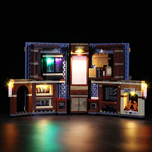 cooldac LED-Beleuchtungsset Kompatibel mit lego 76384 Harry Potter Hogwarts Moment: Kräuterkundeunterricht Set, USB-Verbindungsbeleuchtungsset Kompatibel mit lego 76384(nur Lichter, Keine Modelle)