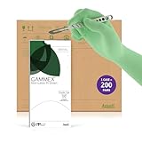 Ansell GAMMEX Non-Latex PI Micro-Texture Surgical Gloves for Healthcare, Size 8 Green (Case of 200)