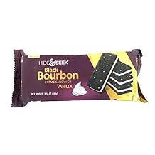 Parle Hide & Seek Black Bourbon Vanilla Creme Sandwich Value Pack 3-packets of 100 grams each 300 grams / 10.58 oz