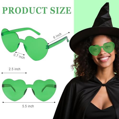 Image of Heart Sunglasses 12 /18 /24 Pcs Heart Shaped Glasses for Women Cute Funny Party Glasses Party Favors Accessories
