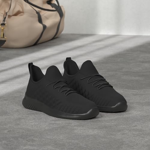 Feethit Mens Slip On Walking Shoes Lightweight Breathable Non Slip Running Shoes Comfortable Fashion Sneakers for Men