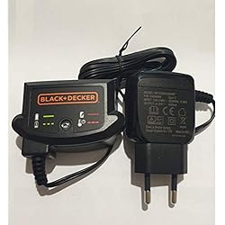 Cargador De Baterias Para Carro Black And Decker Black & Decker BDCJS18 GLC1823 MT218 ST1823 STC1820 - Cargador de batería