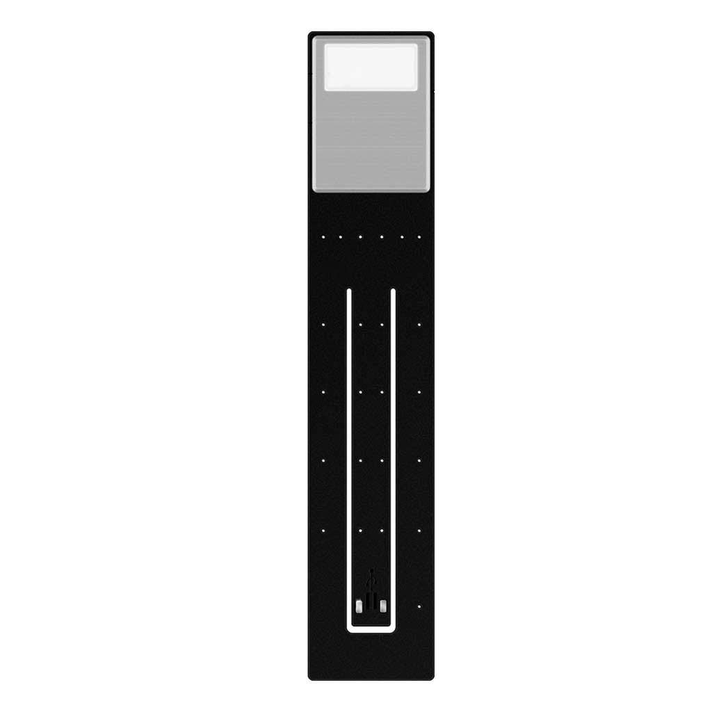 Lámpara de Escritorio Luz del libro clip de lectura lámpara de luz LED recargable USB flexible for lectores de libros electrónicos Kindle libro de la cama Lámpara de lectura para Lectura ( Color : A )