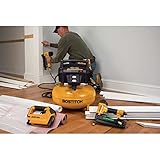 Bostitch BTFP02012 0.8 HP 6 Gallon Oil-Free Pancake Air Compressor