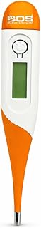 Digital Clinical Thermometer for Adults & Kids | Fast Accurate Body Temperature Thermometer with LCD Display, Fever Alarm, Memory Function | Oral, Underarm