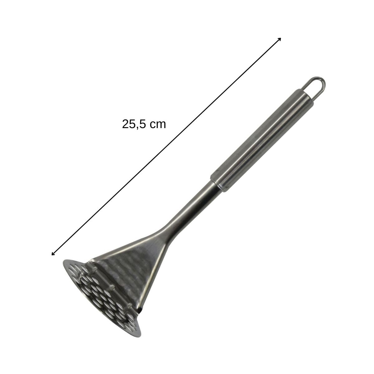 Fackelmann Presse purée manuel Acier inoxydable Argenté 25,5 x 8,3 x 8 cm