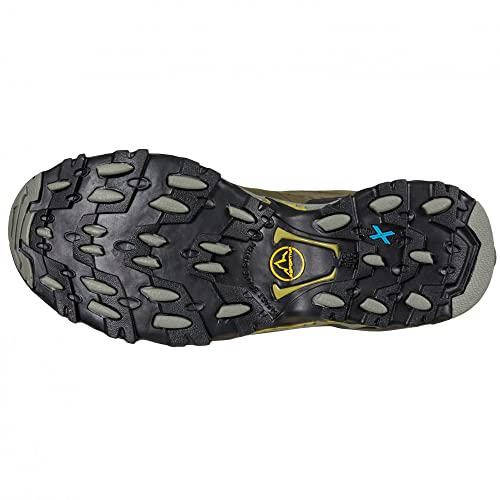 LA SPORTIVA Ultra Raptor II Leather GTX, Botas de montaña Hombre, Ivy/Cedar, 44.5 EU