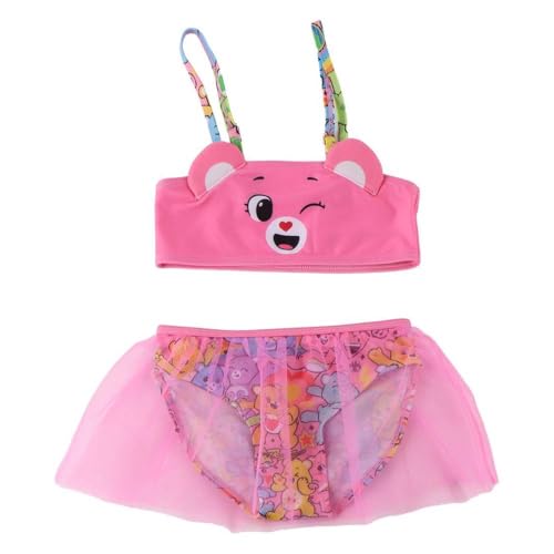 Bikini Care Bears Rosa confortable pour fille - Maillot anti-irritation CERDÁ