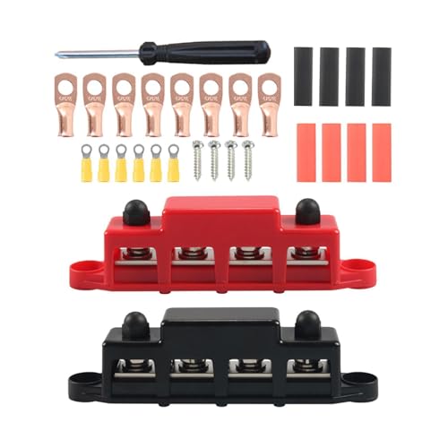 Bloque de terminales para solucionar el desorden en el cableado automotriz de 4 vías