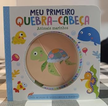 Hardcover animais marinhos meu primeiro quebra cabeca cartonado pe da [Portuguese_Brazilian] Book
