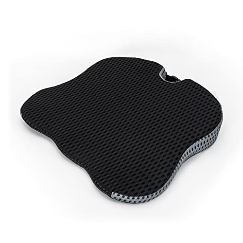 Asiento de coche de espuma viscoelástica y base antideslizante ergonómica