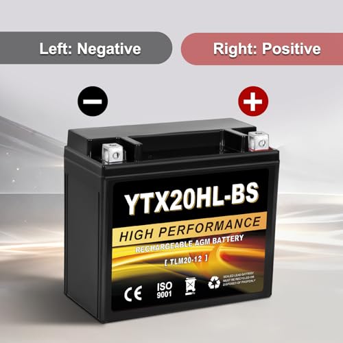 Daakmax YTX20HL-BS AGM Battery