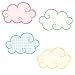 Up and Away Clouds Mini Cut-Outs