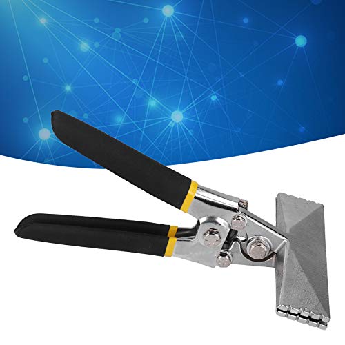 Joyzan Hand Seamer, Straight Jaw Sheet Metal Bender Tools Chrome Vanadium Steel Form Edge Seaming Plier Ergonomic Handle Precision Duckbill Pipe Tongs Bending Flattening Smooth HVAC Projects 6in by Joyzan - Image 5