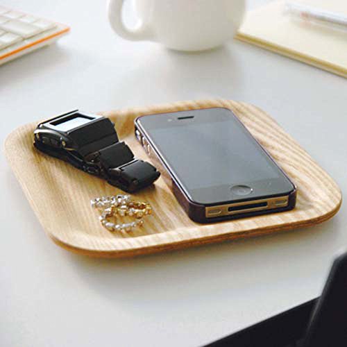 Kinto Nonslip Rectangular Willow Tray, 14.2 Inch, Set Of 6 #TOP4