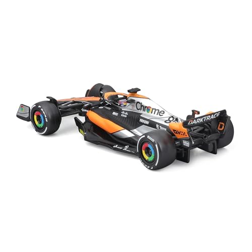 Bburago Formula1 1 F1 MCLAREN MCL60 (2023) WITH HELMET PIASTRI, 1:43 Scale - Image 3