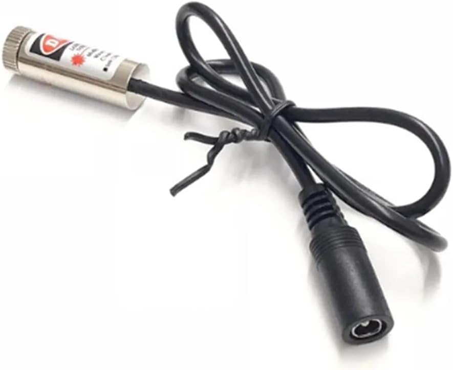 650nm 5mw Red Laser Diode Module Dot/Line/Cross For Positioning With 5V Adapter (Line)