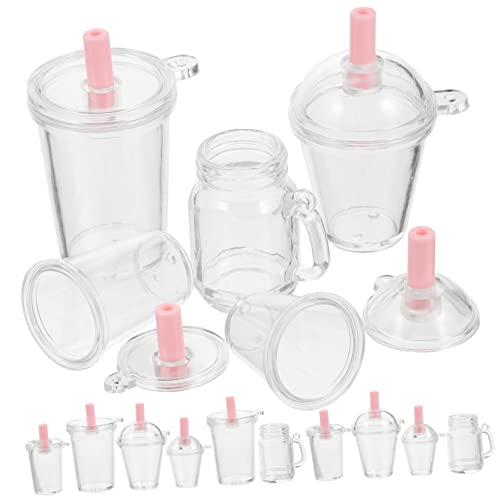 50 Breloques de Tasse pour Colliers et Boucles d'Oreilles DIY