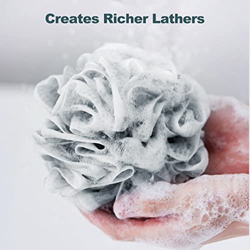 Image of Fu Store Loofah Sponge Shower Loofahs 4 Colors Bath Sponges Body Scrubbers