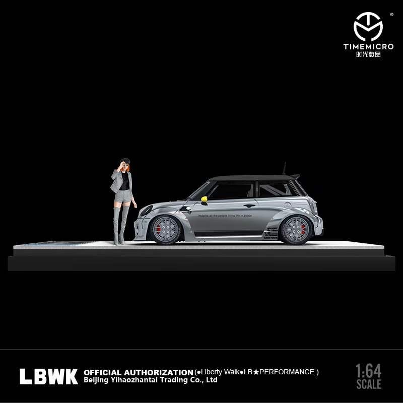 Amazon.co.jp: 1/64 tm timemicro MINI LBWK Mini Cooper Silver