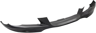 IKON MOTORSPORTS, Front Bumper Lip Compatible with 2007-2010 BMW E92 E93 3-Series Coupe Convertible, M-Tech Style Unpainted PP Front Bumper Lip Holder Protector Spoiler Splitter, 2008 2009