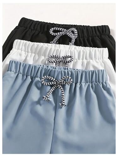 Image of GORGLITTER Boy's Drippy Shorts 3 Piece Cool Summer Bandana Y2k Gym Short | Boys Shorts Size 10, Shorts for Boys, Shorts Pack for Boys, Local Boy Shorts, Boy Shorts Size 8