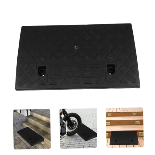 Rampa portátil rígida de plástico para autos y motos miniatura 7