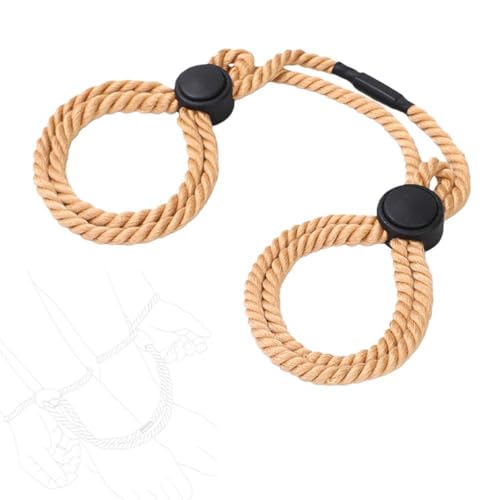 Corda in cotone gialla regolabile, morbida e delicata sulla pelle